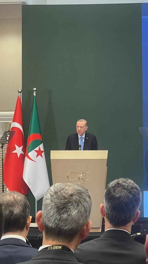En tant qu'Experturc Consulting; Nous avons participé au Forum d'affaires Algérie - Turquie qui s'est tenu en Algérie le 21 novembre 2023 par DEİK sous les auspices de notre président