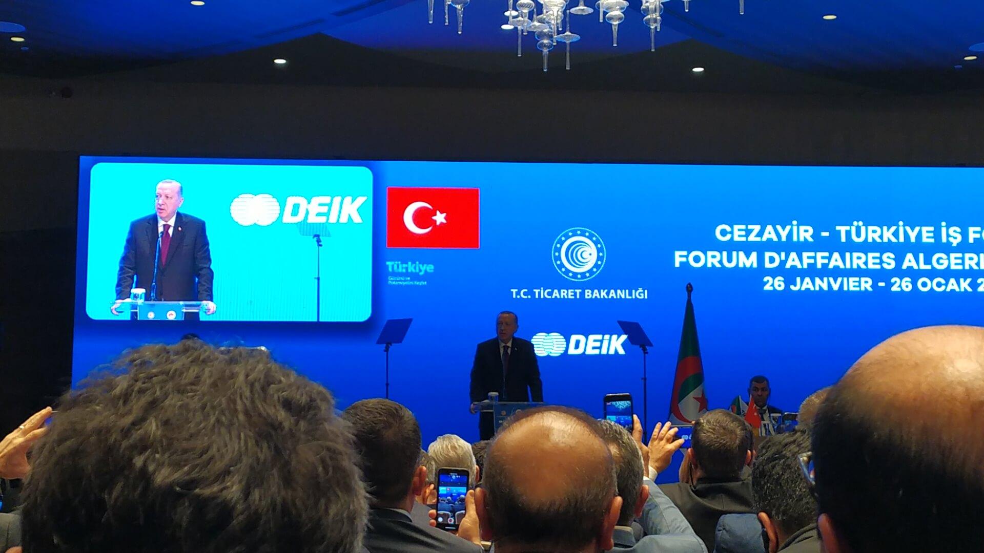 Algeria-Türkiye Business Forum Held with the Presidency of our President