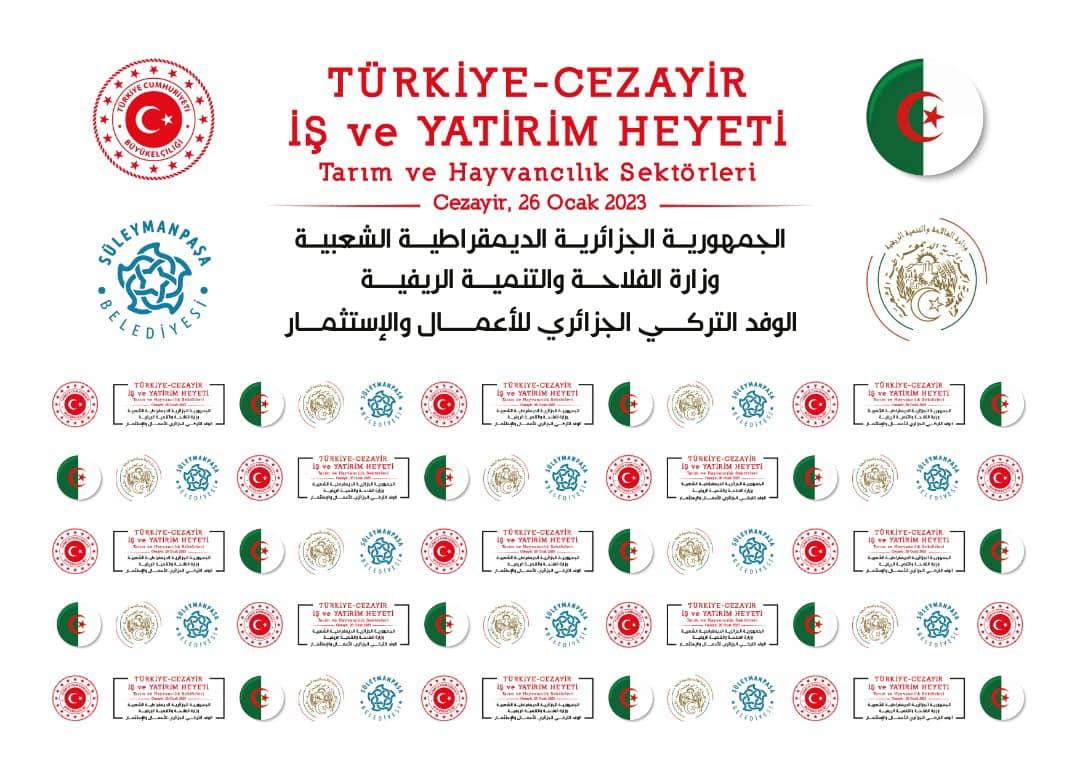 Türkiye-Algeria Agriculture and Livestock Sector Business Meetings